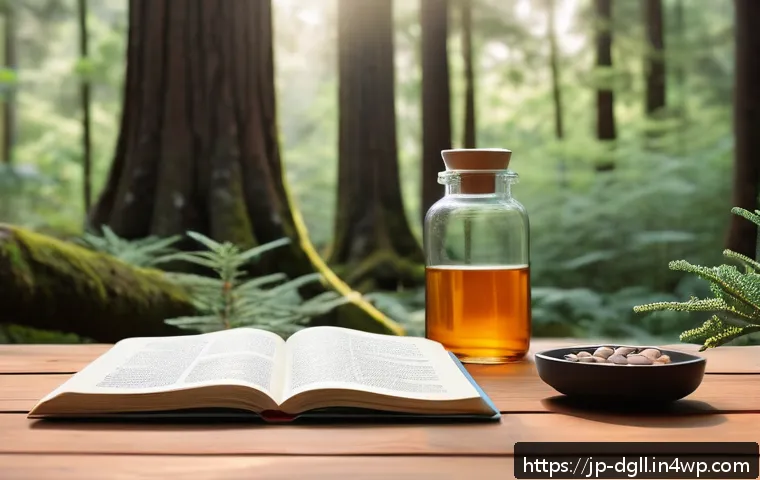 디지털 디톡스 캠프의 개별 맞춤형 프로그램 설계 - A serene forest campsite scene in early morning light, featuring a lightweight yoga mat and an open ...